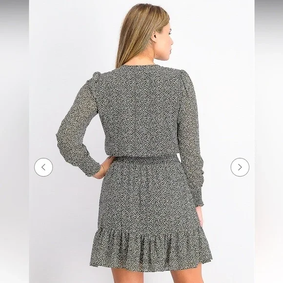 Michael Kors Floral-Print Faux-Wrap - Picture 3 of 13